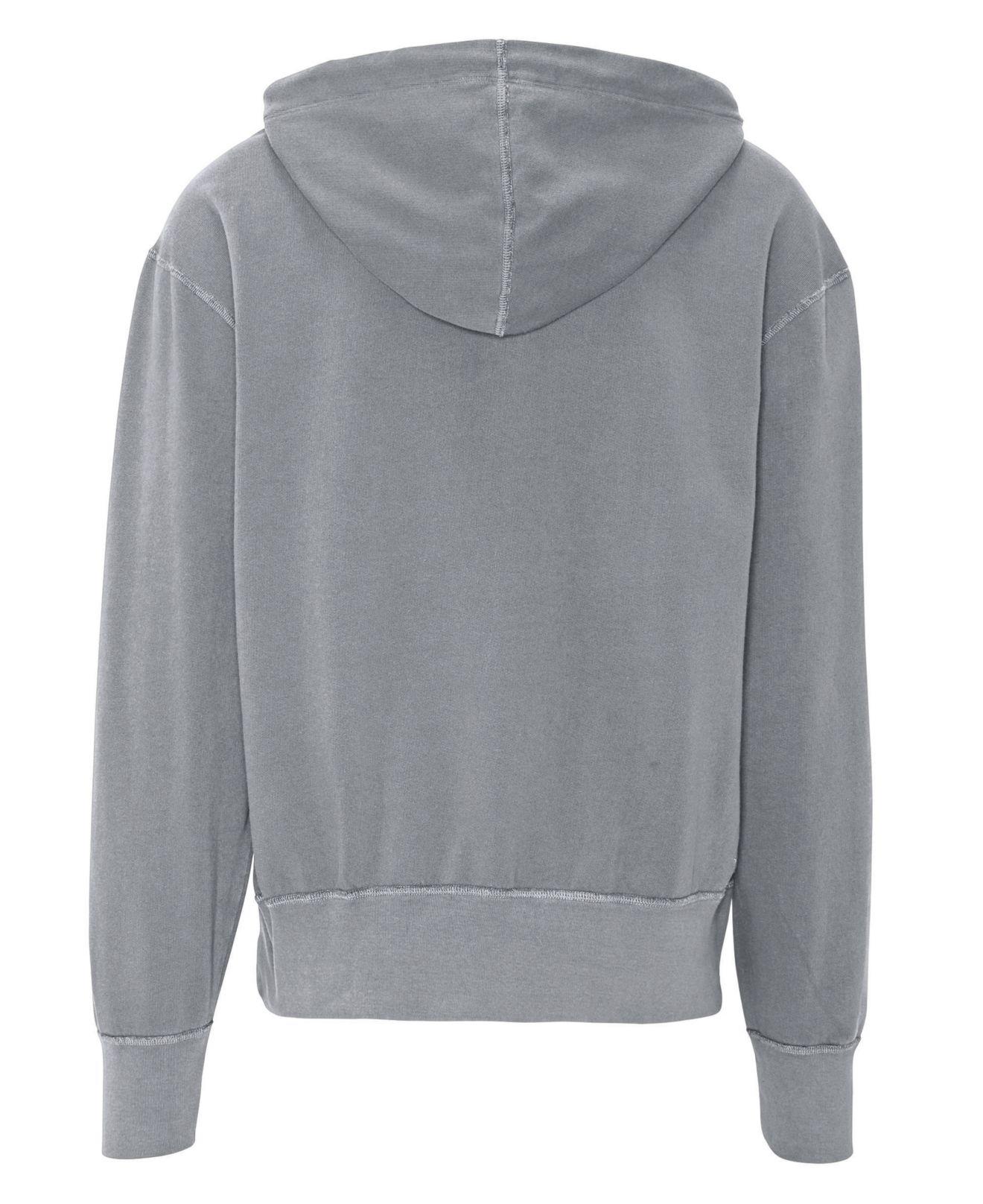 champion men's vintage dye fleece pullover hoodie