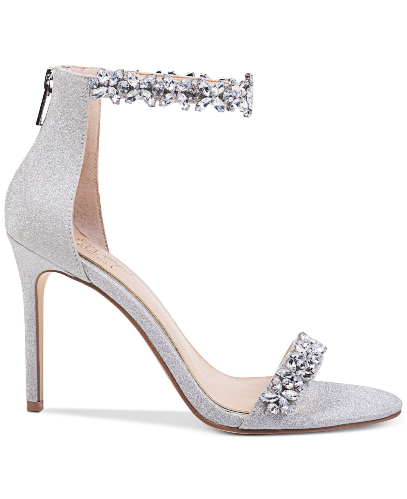 Jewel badgley mischka ramira evening shoes Clearance