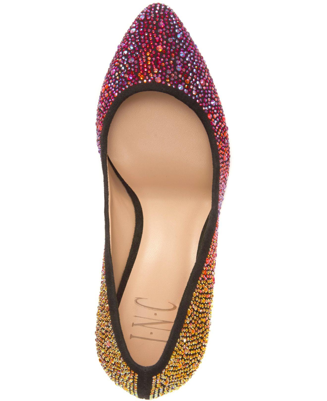 inc zitah mid heel pump