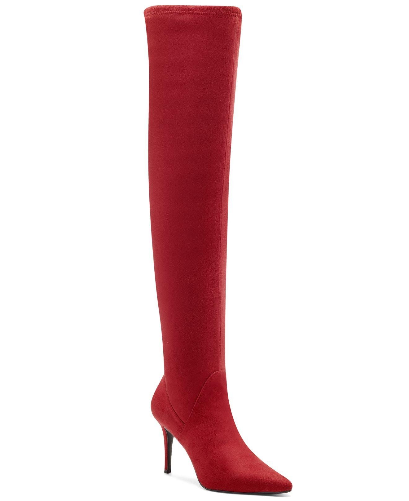 jessica simpson red boots