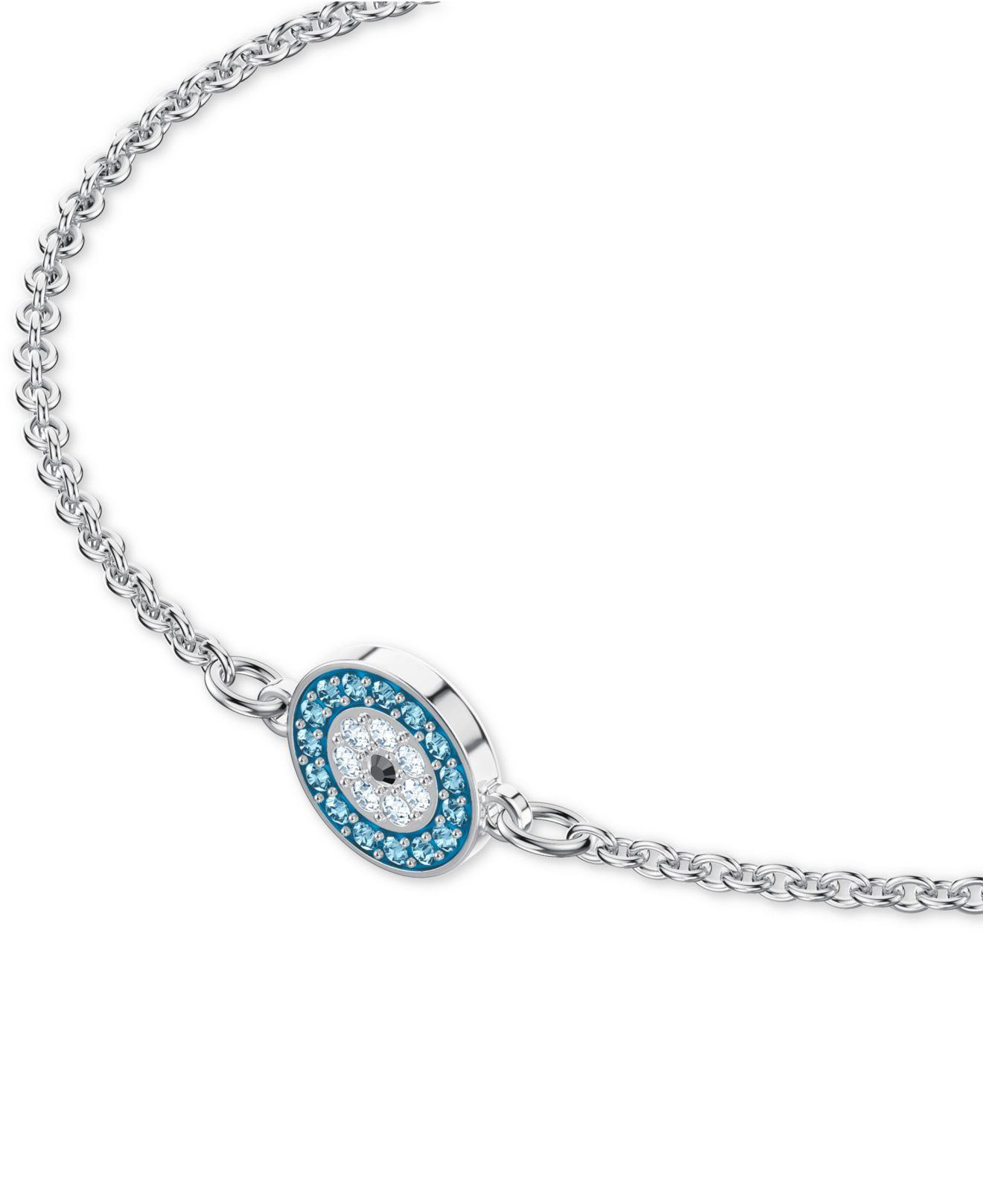 Swarovski subtle evil eye bracelet Clearance
