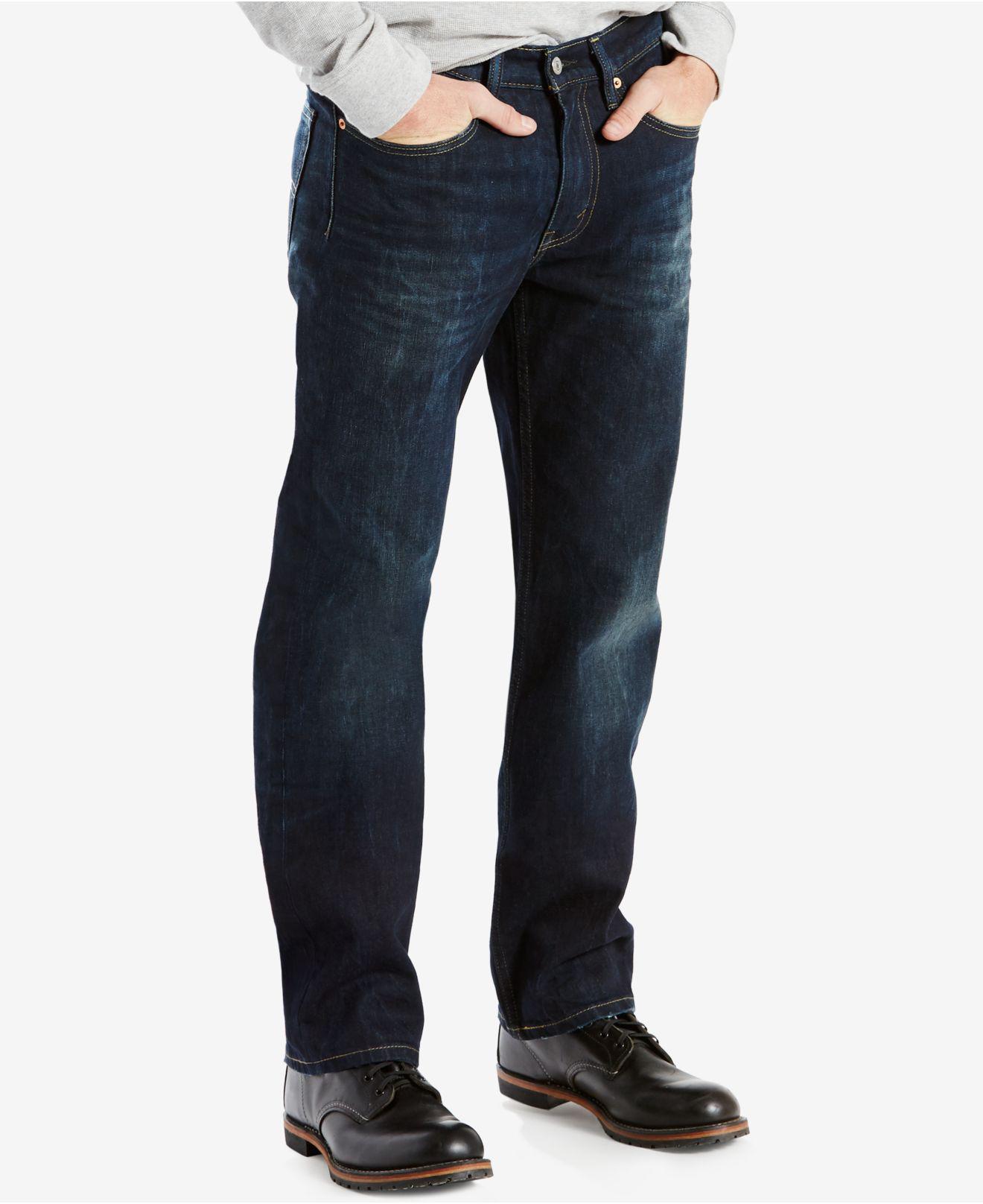 Levi S Denim 514 Straight Fit Jeans In Blue For Men Lyst Levi S Denim 514 Straight Fit Jeans In Blue For Men Lyst