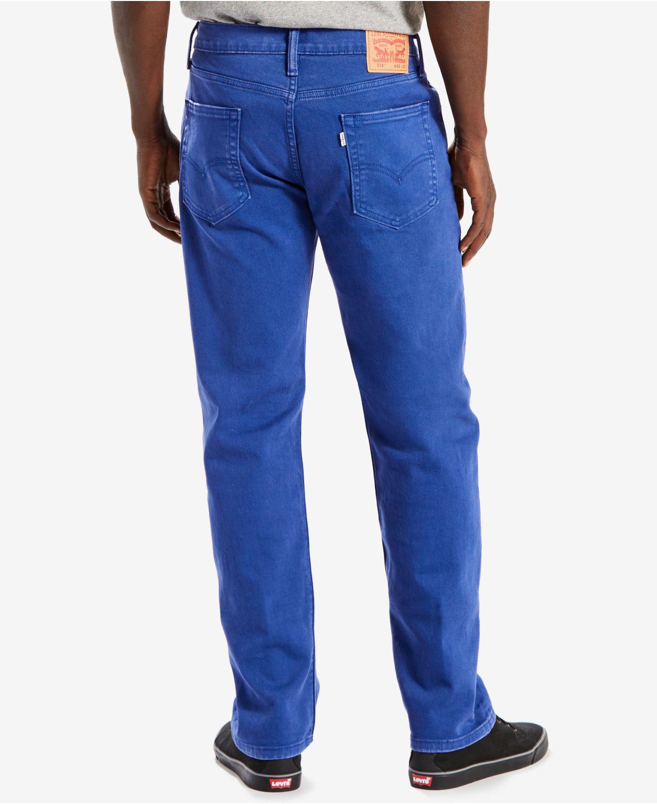 Levi's Men's 514 Straight-leg Corduroy Pants in Blue for Men - Lyst