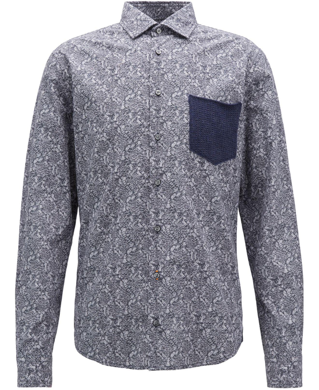 cable knit shirt