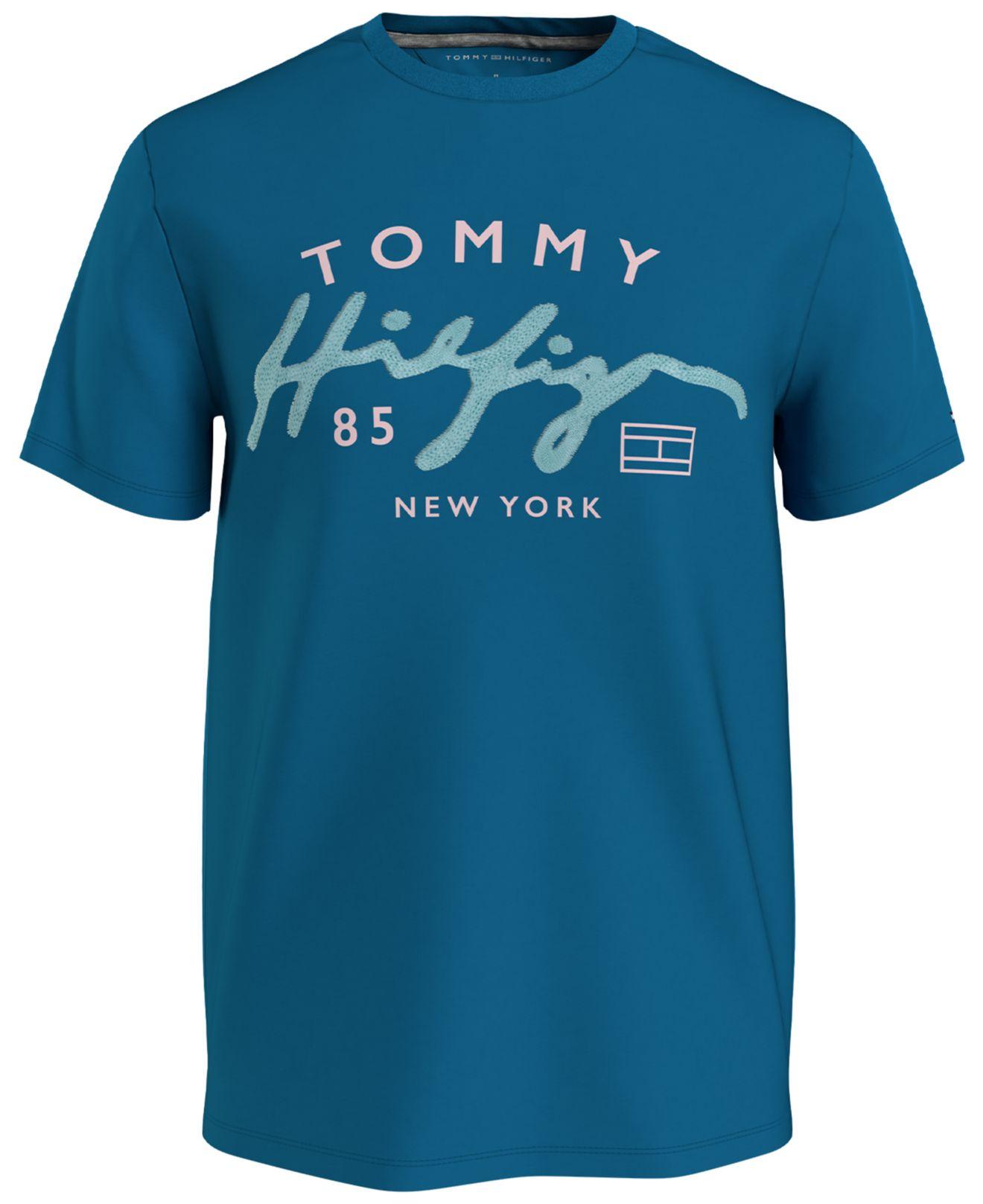 Tommy Hilfiger Big & Tall Hancock T-shirt in Blue for Men | Lyst