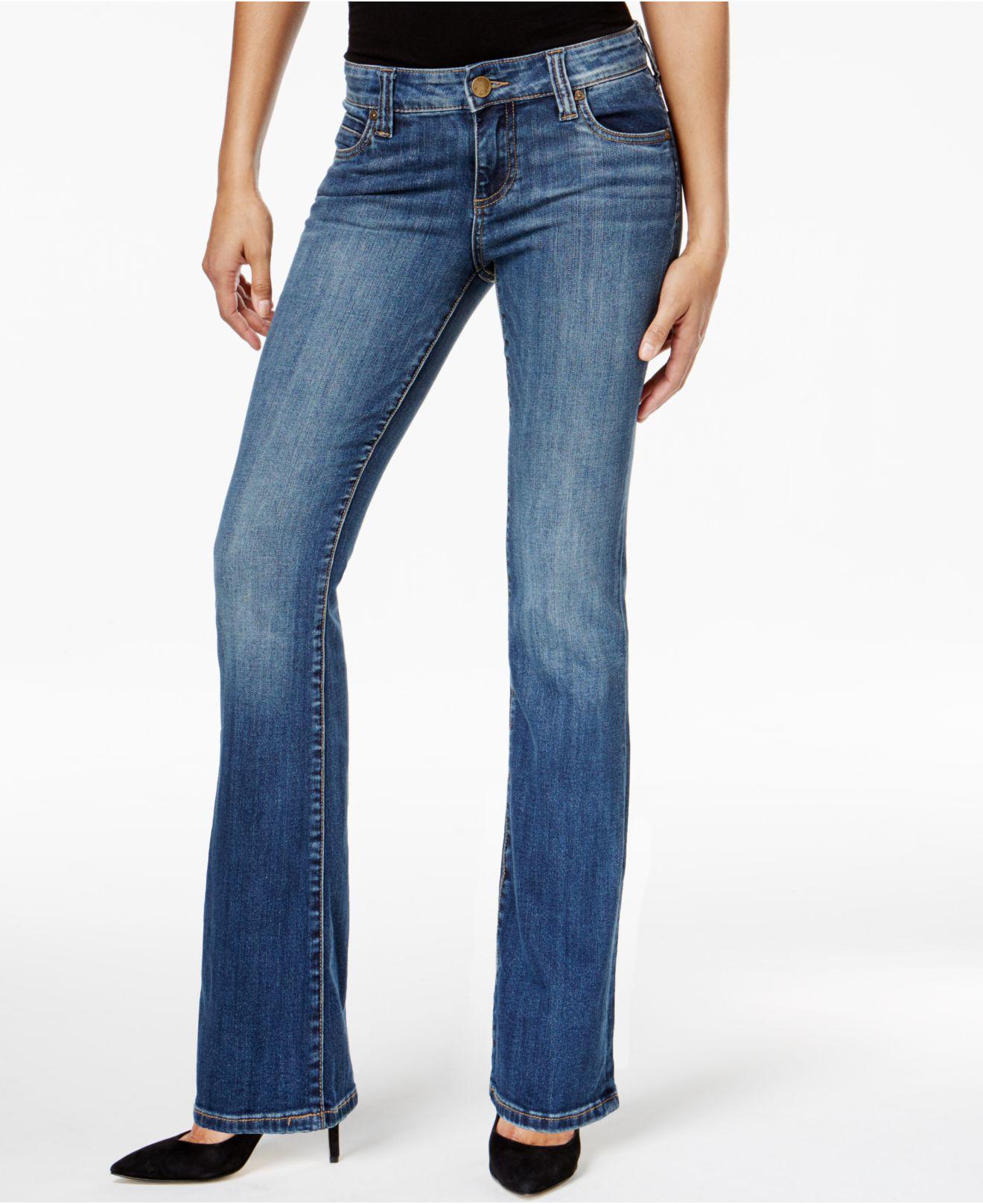 Kut From The Kloth Denim Natalie Bootcut Jeans in Blue Lyst