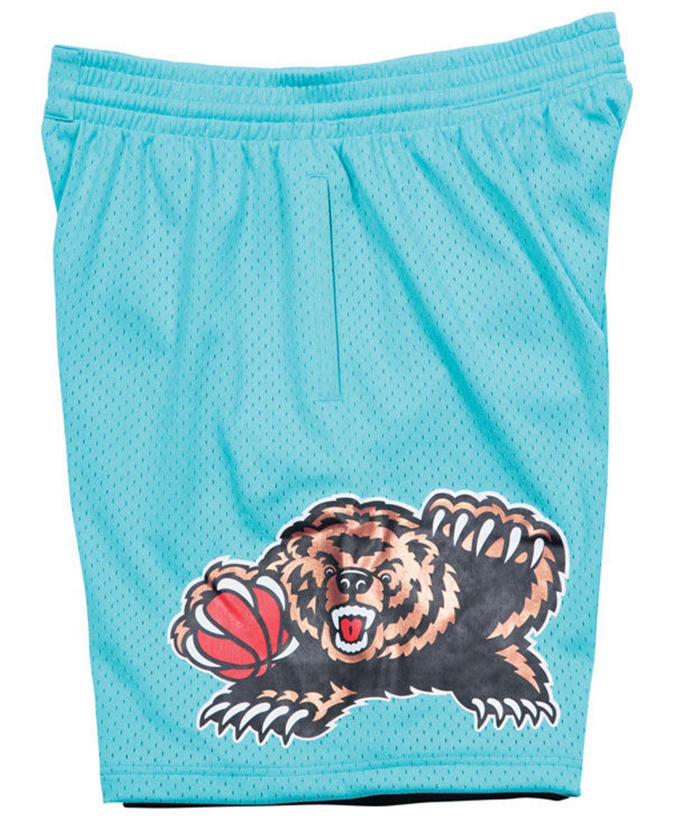 mitchell and ness grizzlies shorts