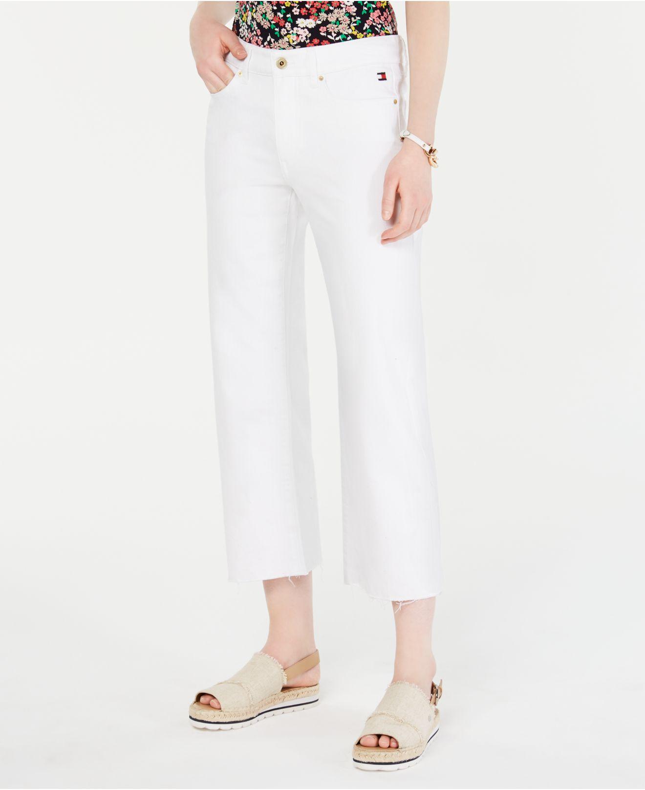 macys white jeans