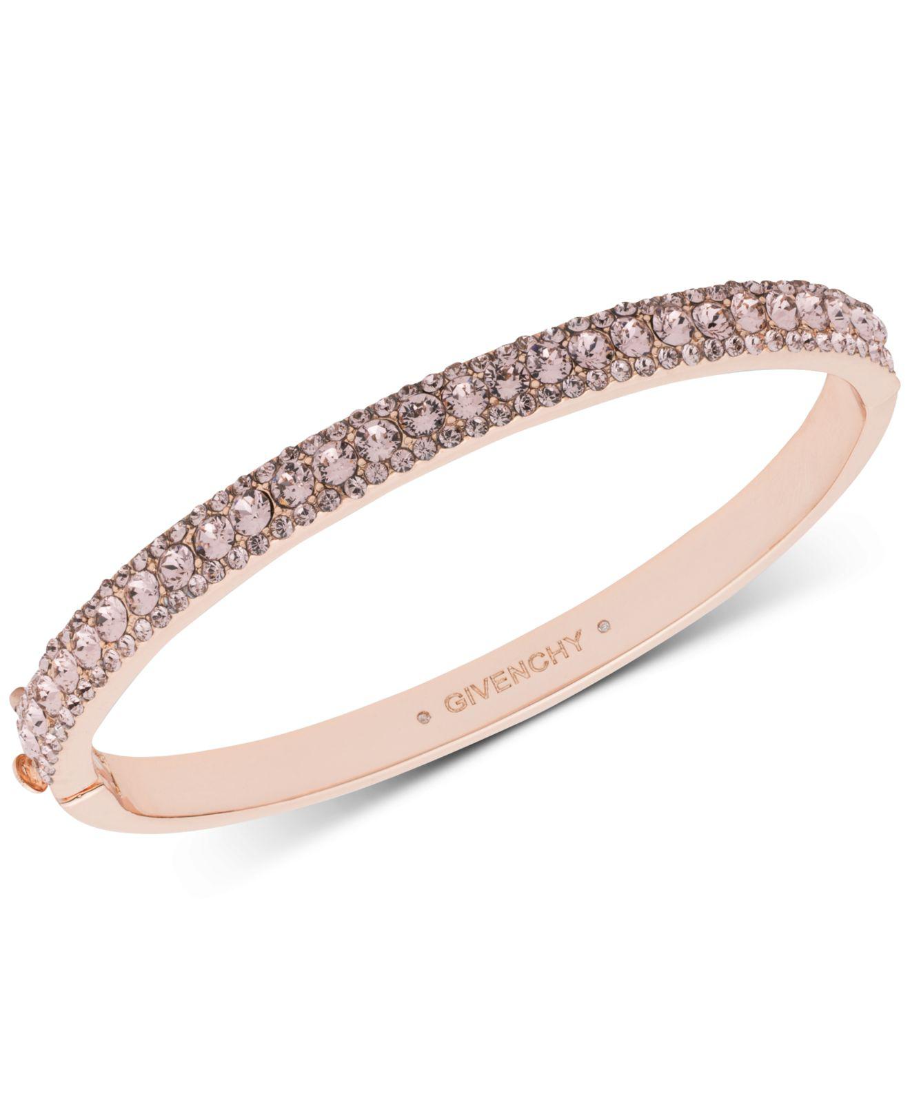 Givenchy Crystal Bangle Bracelet in 