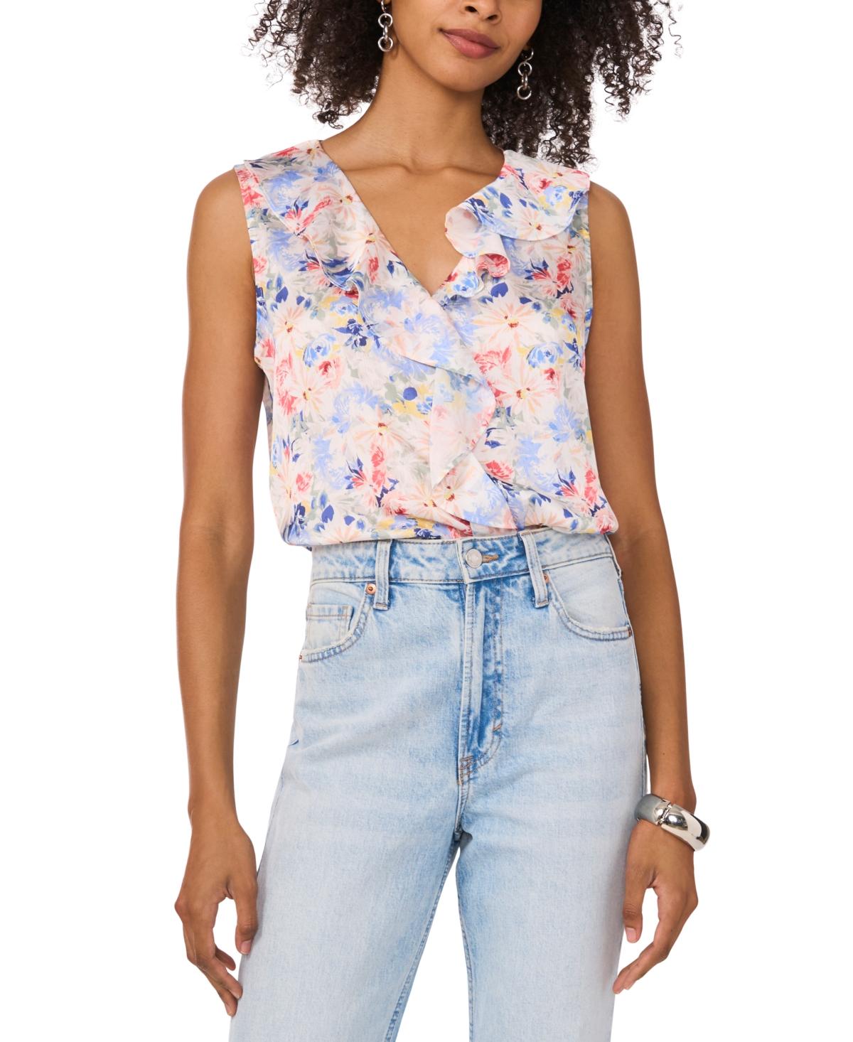 Vince Camuto Women's Sleeveless Sequin Lace Bodycon Dress Champagne 4 Vince Camuto Women\u0027s Layered Sleeveless Top - Macy\u0027s