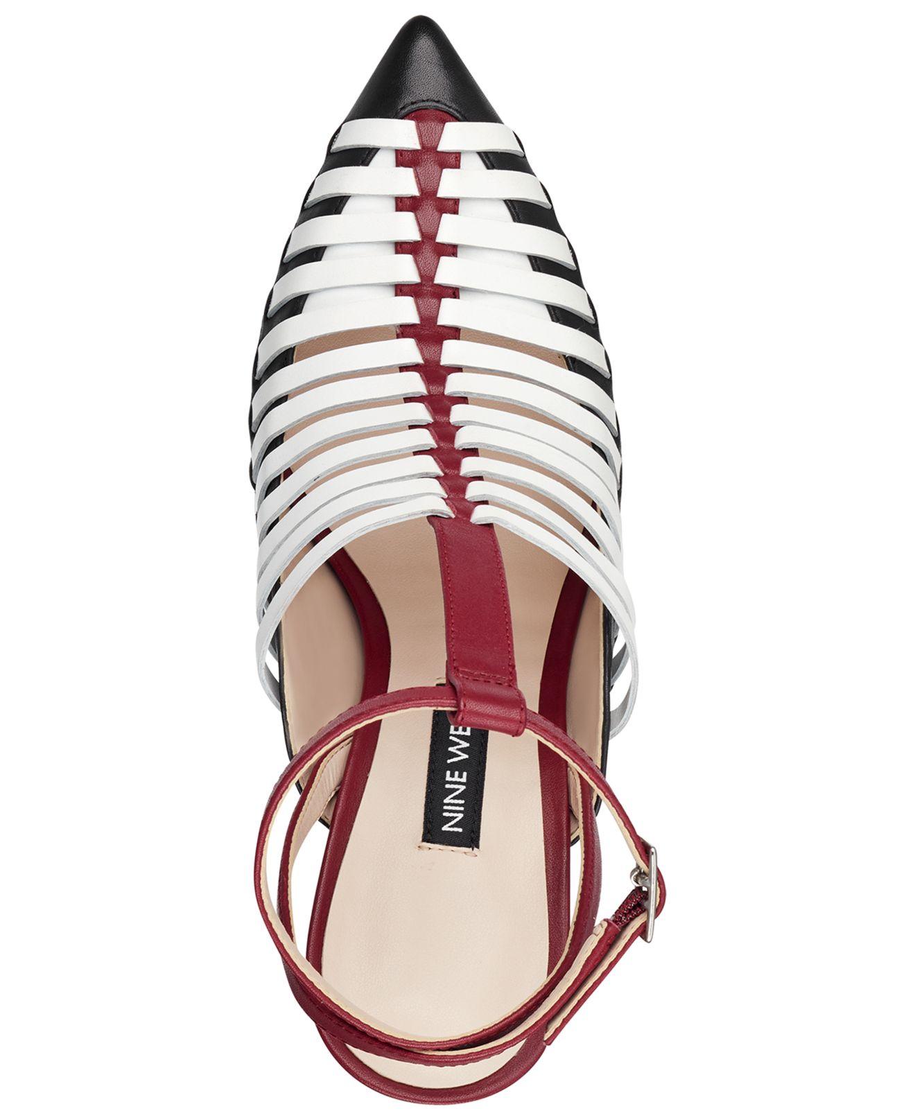 tlank strappy pumps