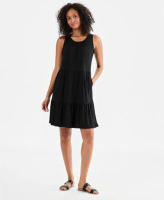 black dress straps Audrey Coquette Bow Strap Mini Dress