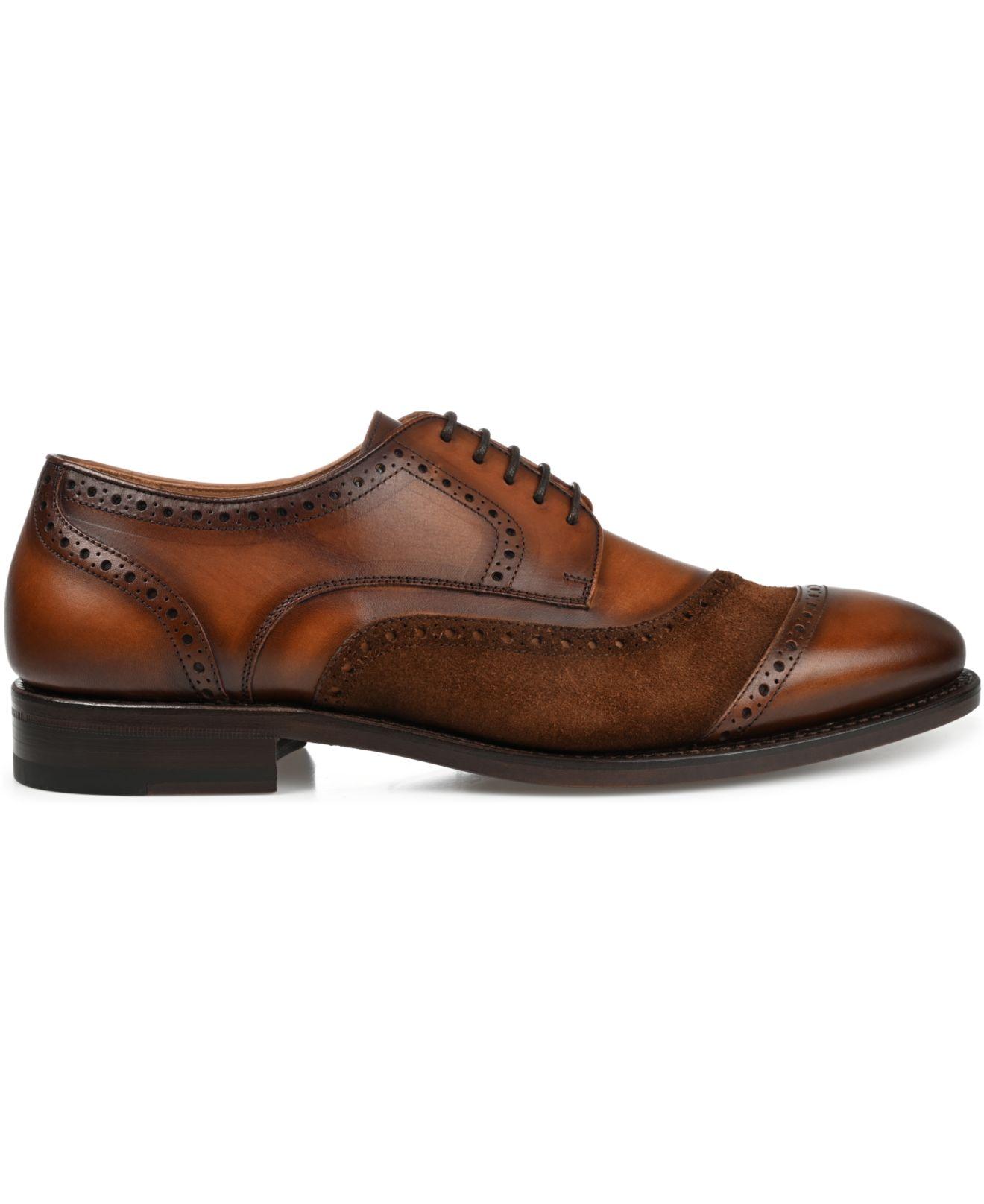 Taft Gladiator Full-grain Leather Dress Shoes in Brown for Men | Lyst