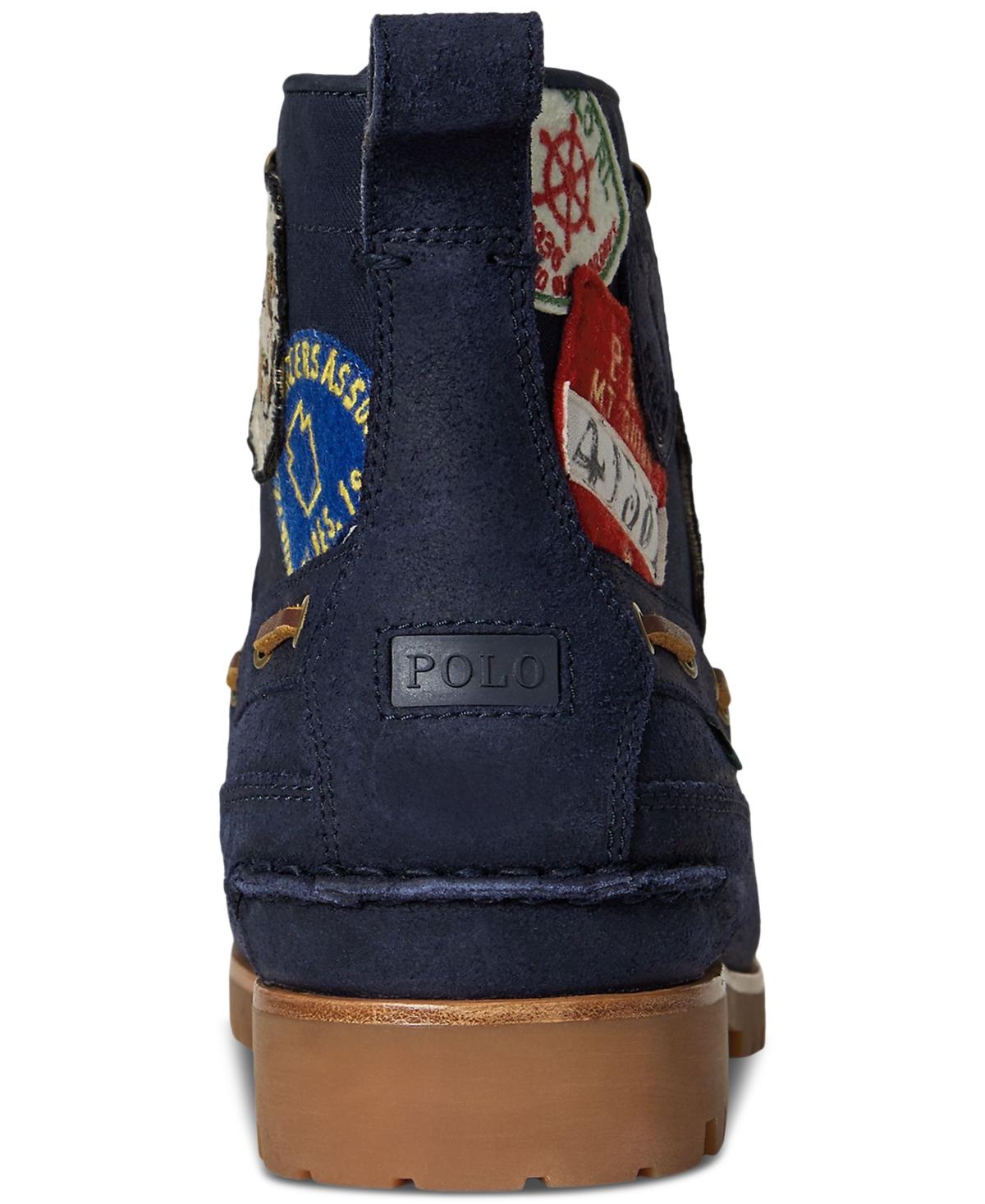Blue Polo Ralph Lauren Boots for Men Lyst