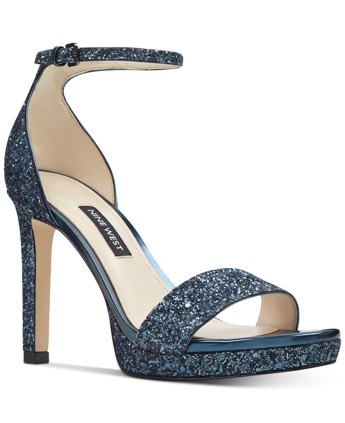 nine west platform sandals
