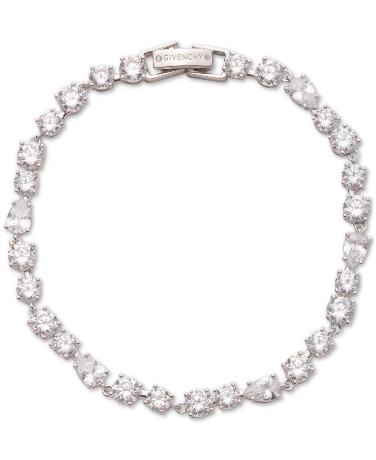 Givenchy Mixed Cubic Zirconia All-around Flex Bracelet in Metallic
