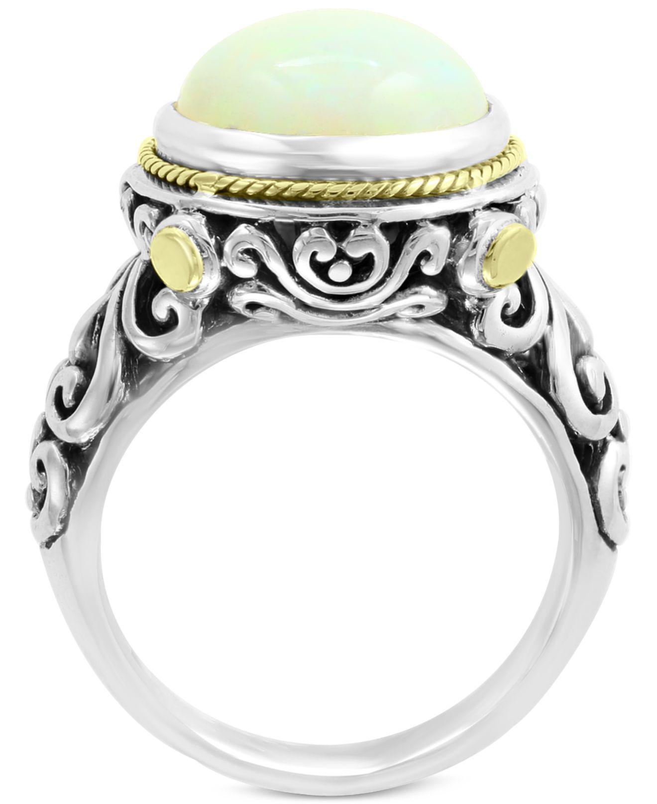 Effy Collection Effy® Opal 18" Statement Ring (41/2 Ct. T.w.) In