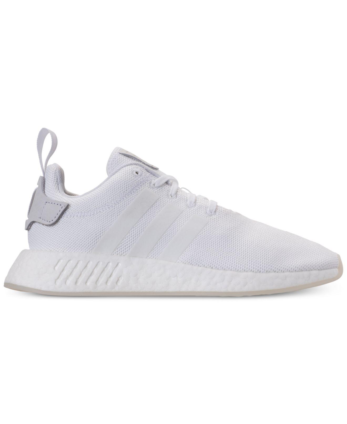 adidas men's nmd r2 casual sneakers from finish line