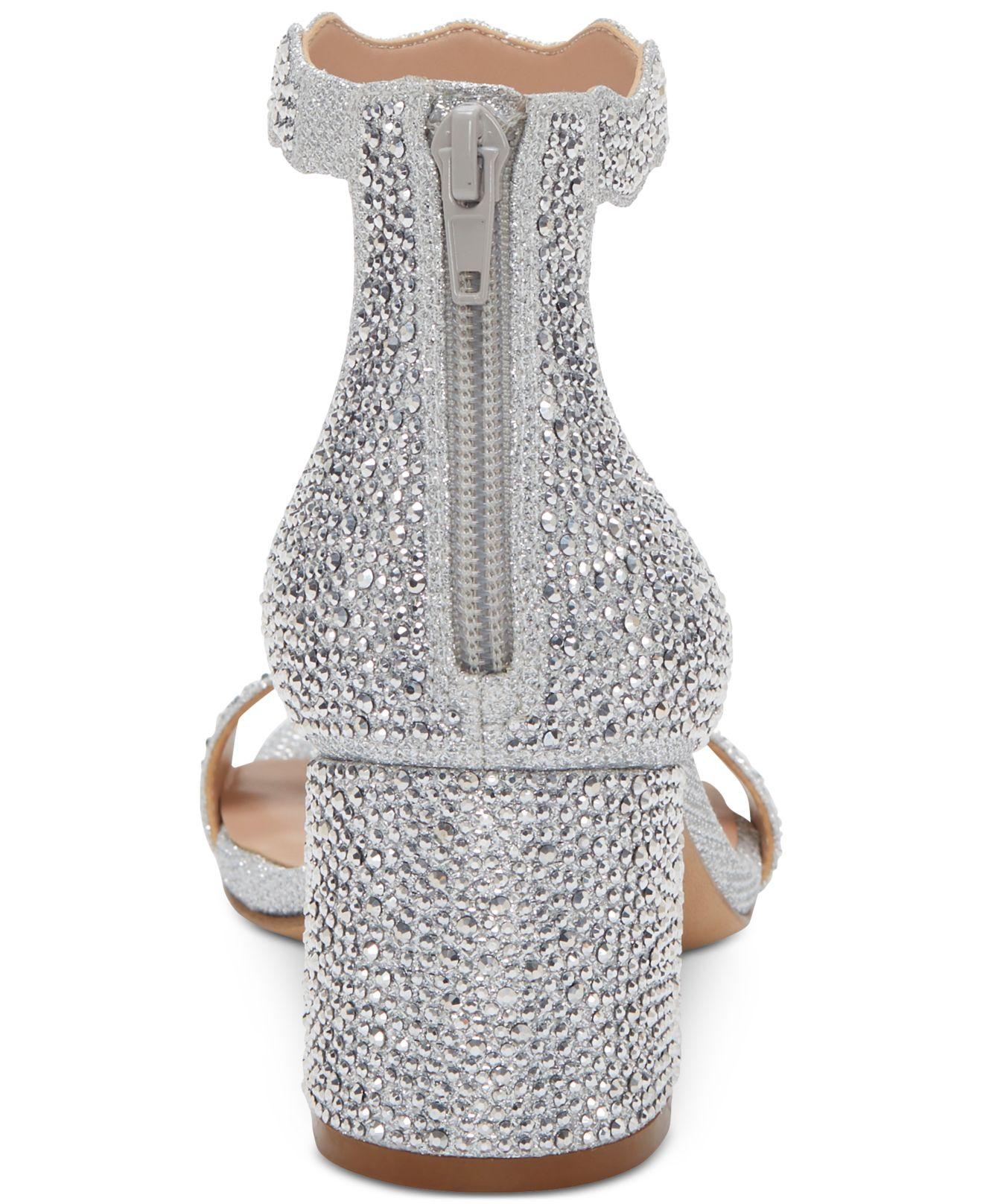 Inc scalloped block heel hotsell