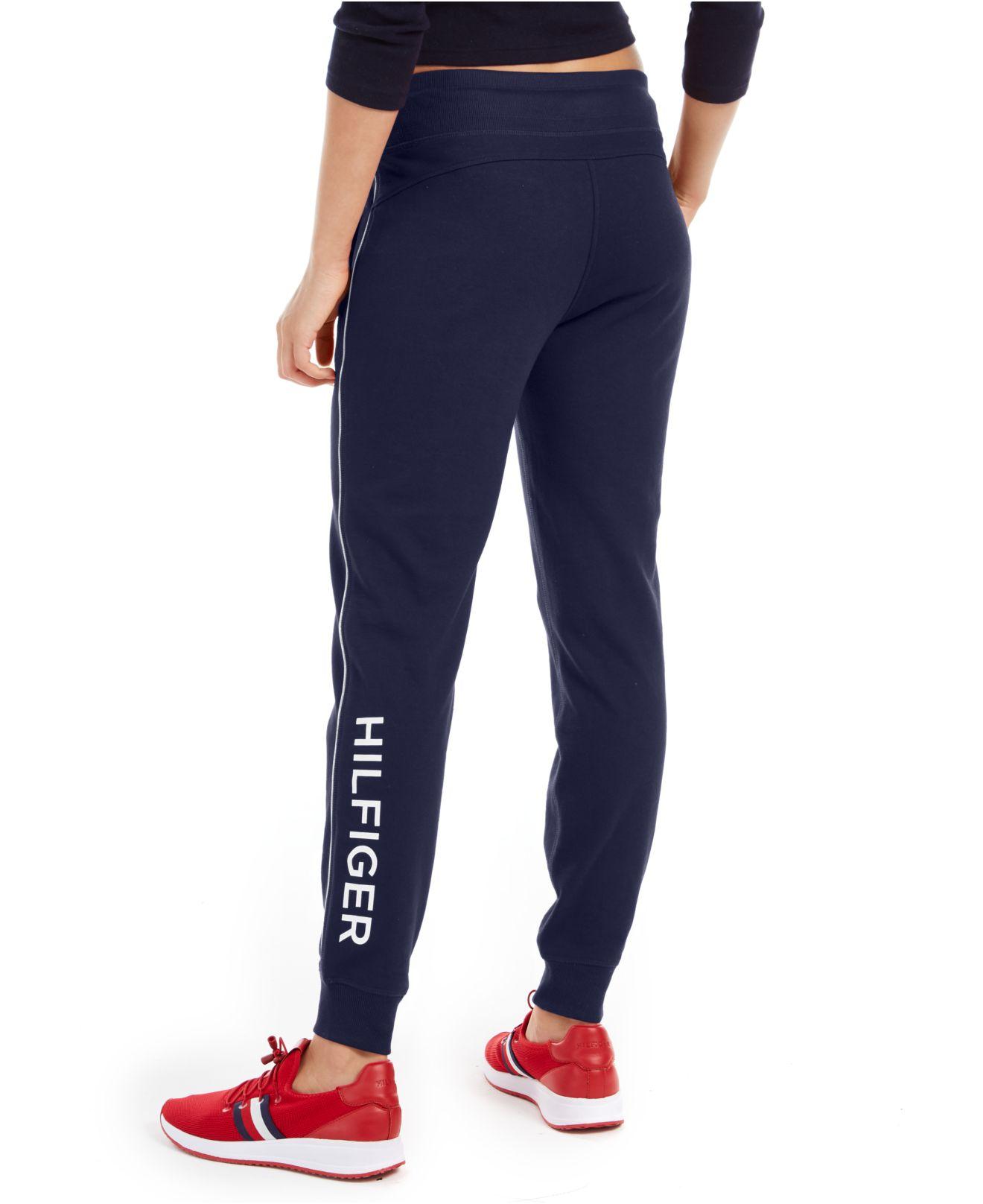 tommy hilfiger tapered sweatpants