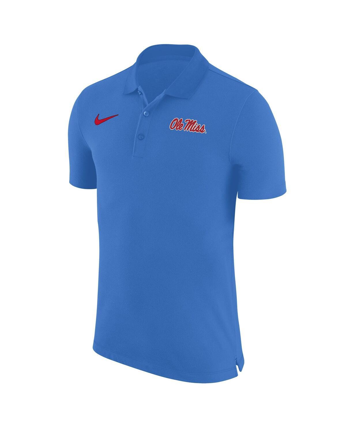 Nike Ole Miss Rebels Sideline Polo Shirt in Blue for Men Lyst