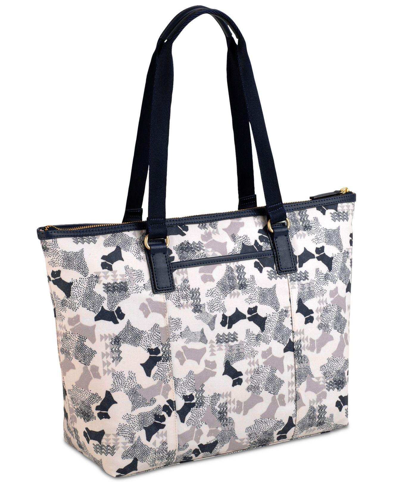 radley data dog tote bag