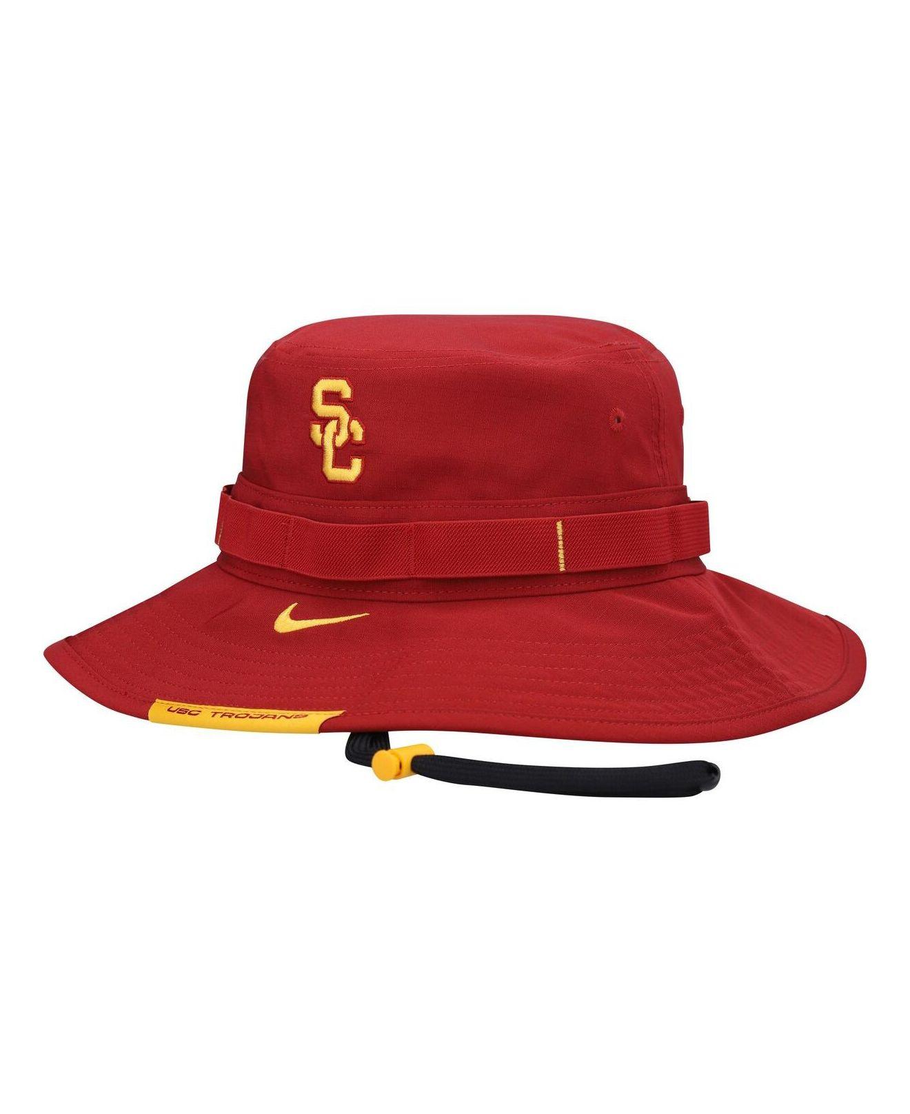 Nike Cardinal Usc Trojans Boonie Performance Bucket Hat in Red for Men