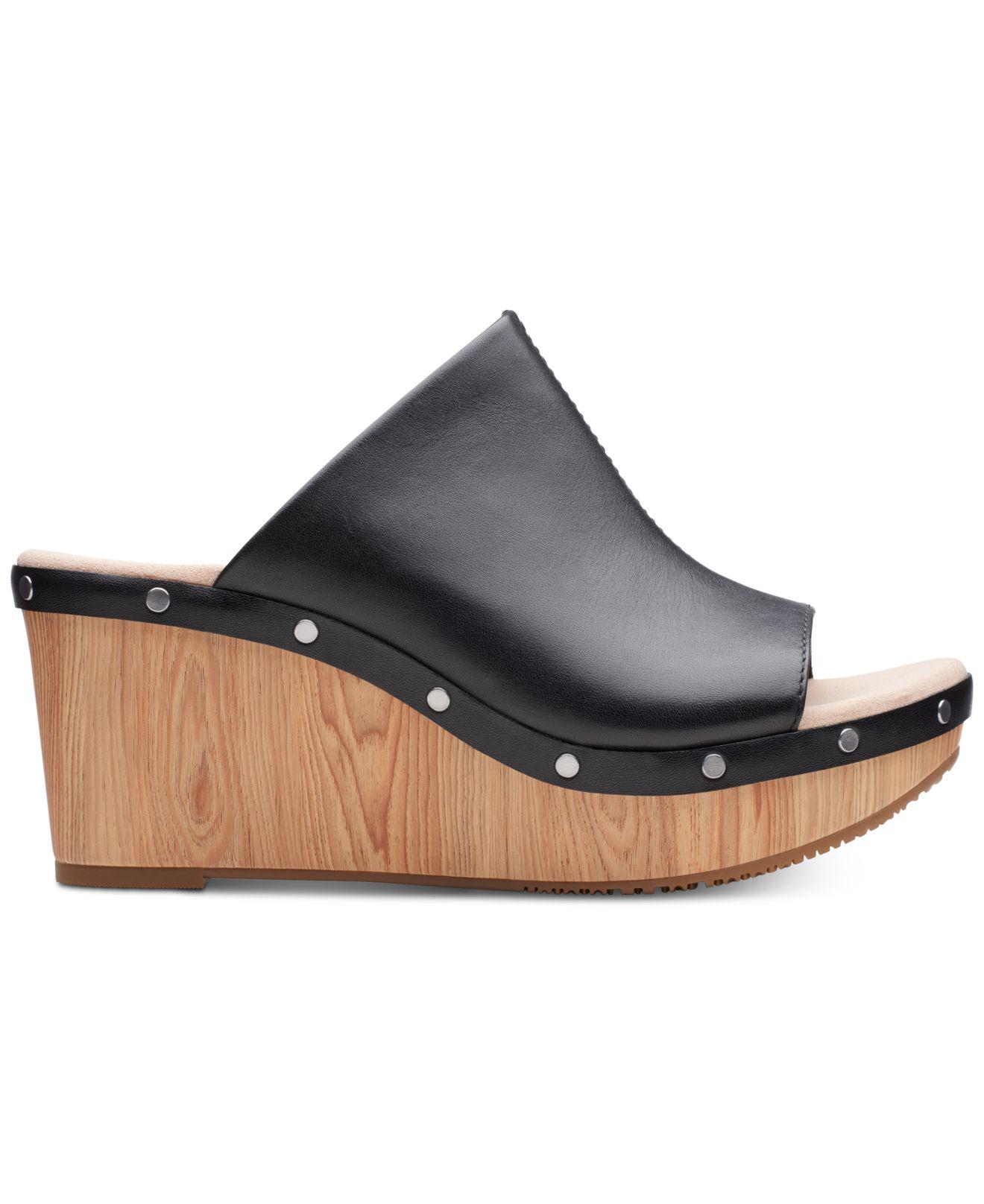 clarks annadel molly wedge slide