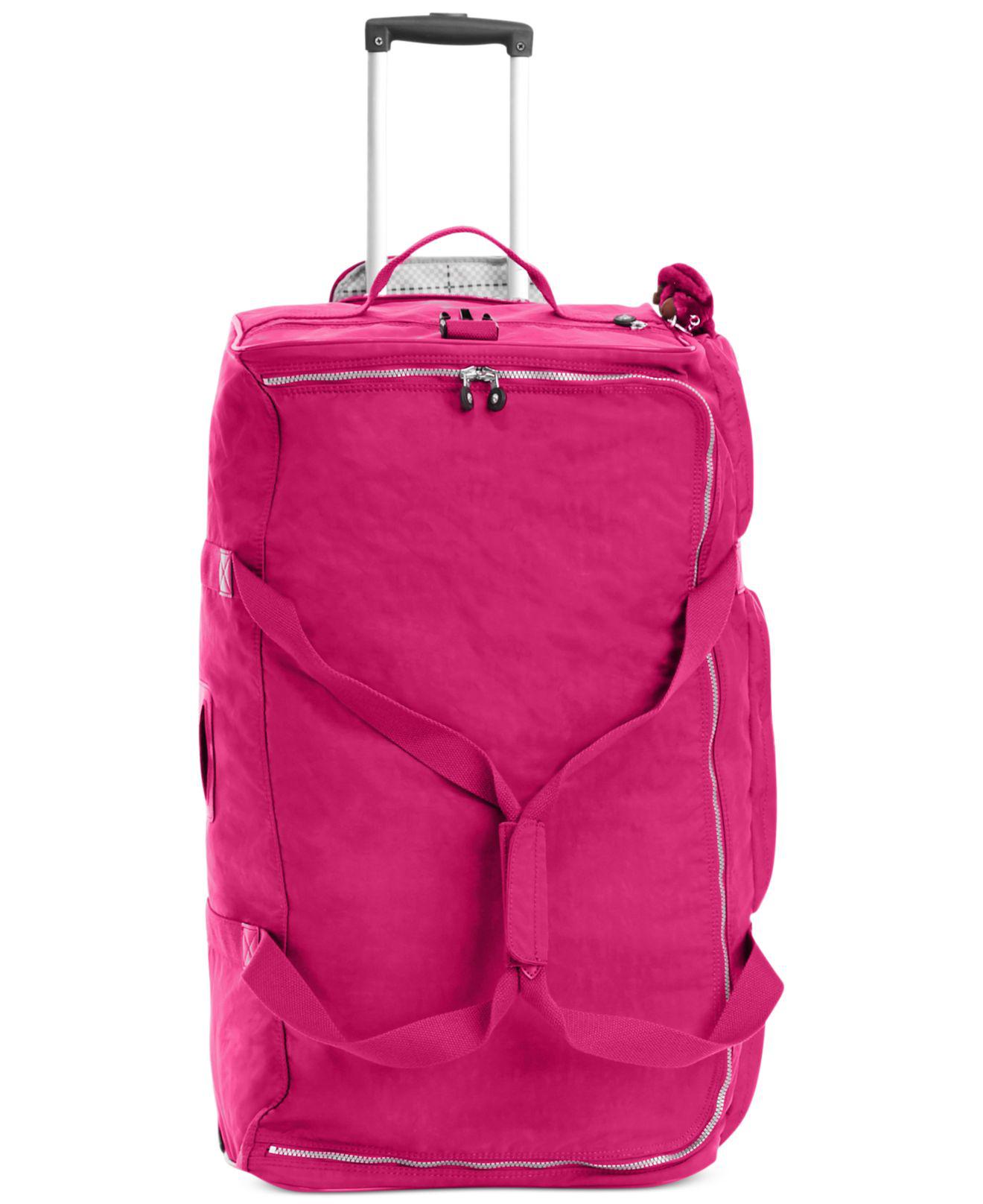 Kipling Discover 30" Rolling Duffle in Pink | Lyst