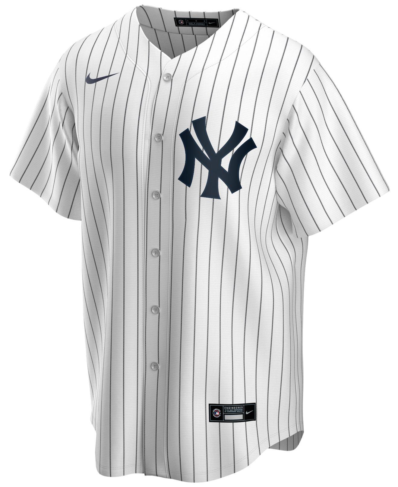 blank yankees jersey