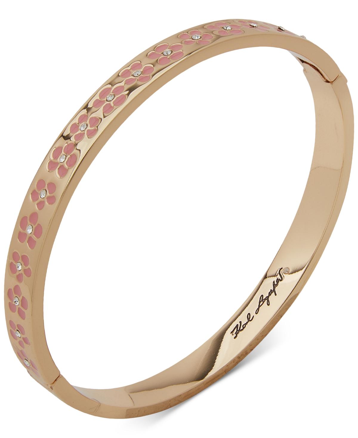 Macy's Diamond Mini Halos Bangle Bracelet (1 Ct. T.w.) In 14k Gold In K  Yellow Gold | ModeSens