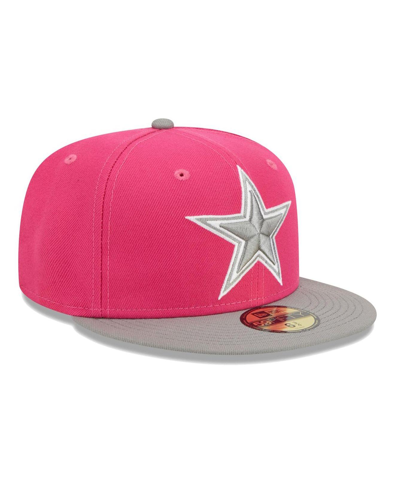 red dallas cowboys fitted hat