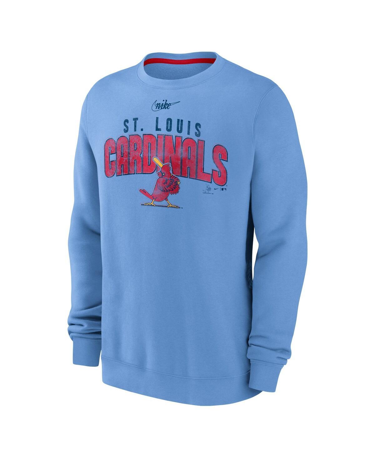 Men's Nike Light Blue St. Louis Cardinals Road Cooperstown Collection Team Jersey