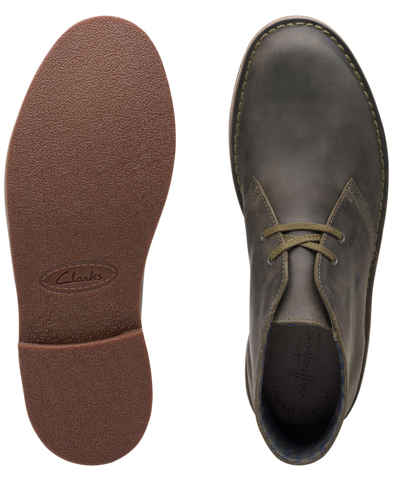 men's bushacre 2 aubergine leather chukka boots