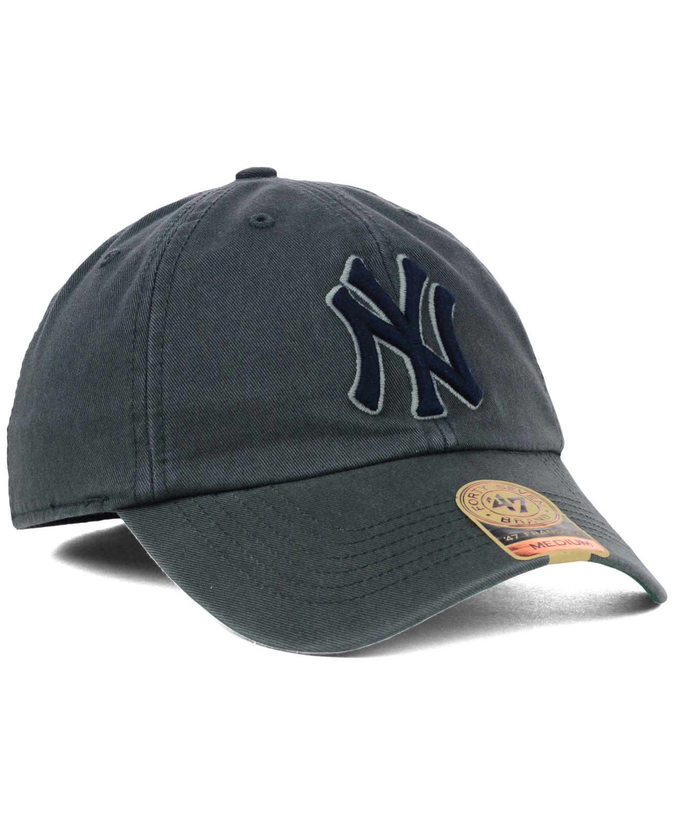 47 Brand Relaxed Fit Cap FURY New York Yankees charcoal 