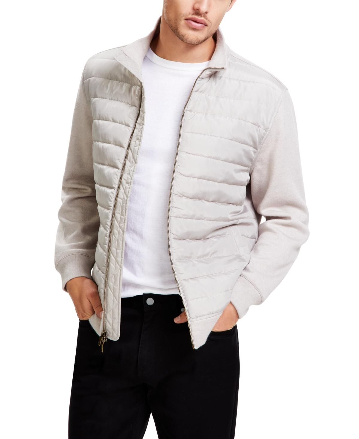 Alfani Men's Zip-Front Sweater Jacket, Created for Macy's - Macy's