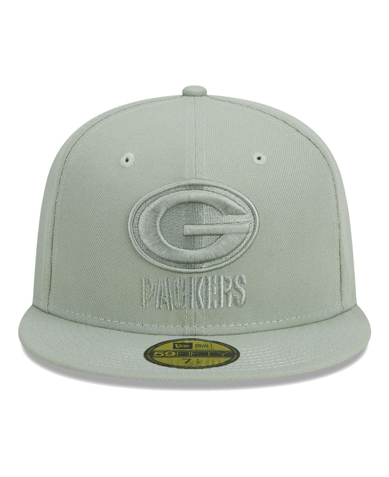 KTZ Green Green Bay Packers Arch 59fifty Fitted Hat for Men