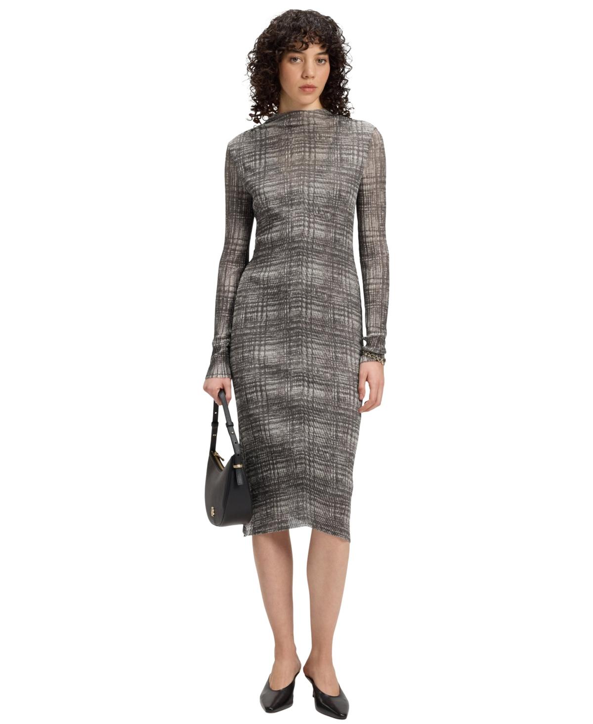 hugo boss grey dress HUGO BOSS | Women's Dresses