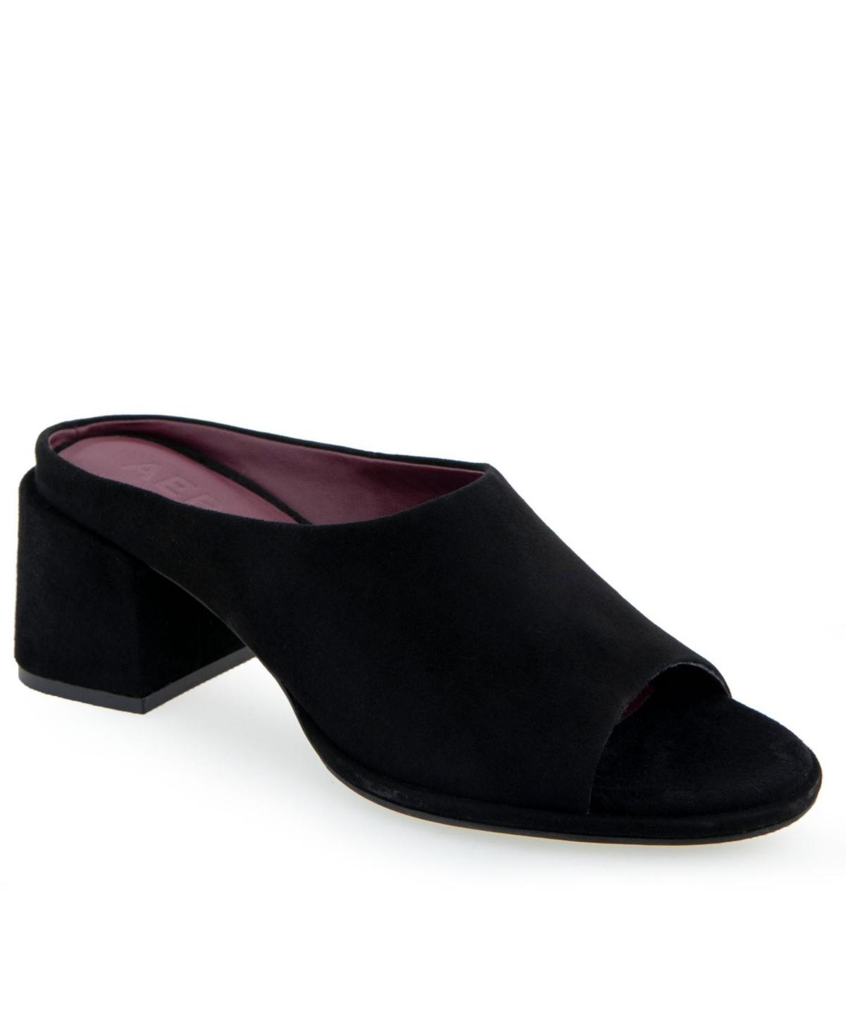 Aerosoles Nile Dress slide mid Heel in Black Lyst