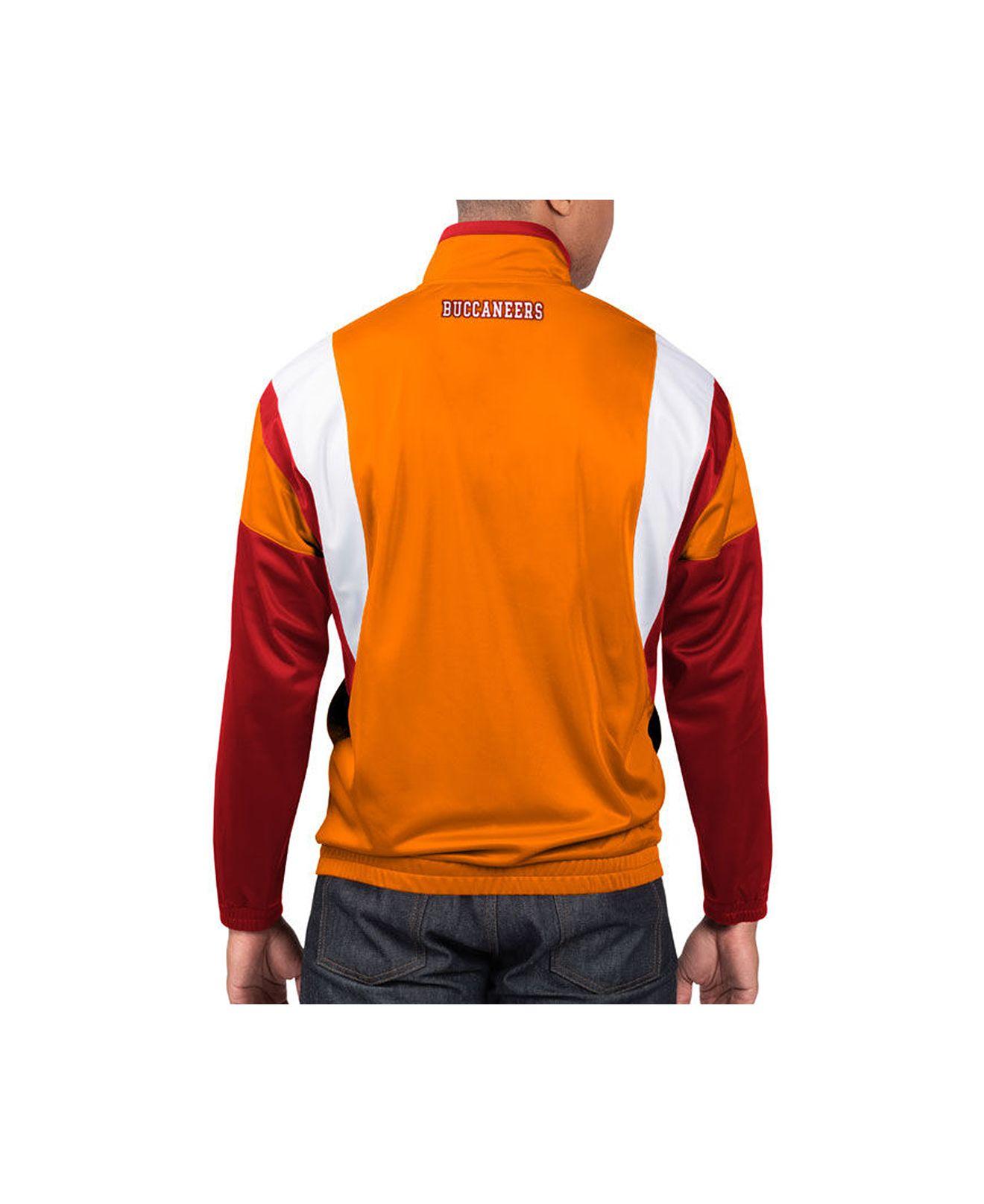 Starter Synthetic Tampa Bay Buccaneers The Contender Track Jacket in