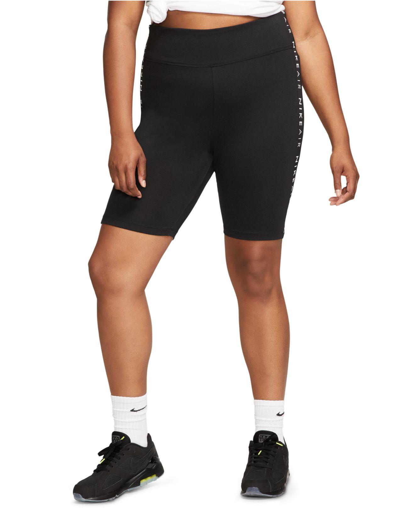 nike high waisted bike shorts