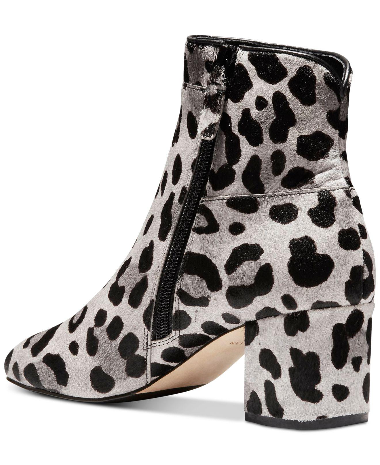 cole haan arden grand bootie leopard