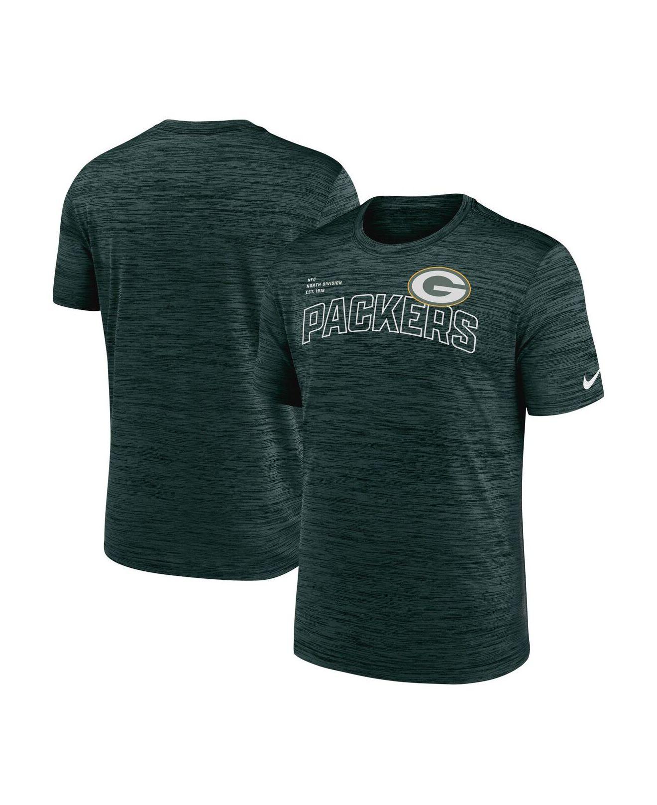 Green Bay Packers Nike Velocity Performance T-Shirt - Gray