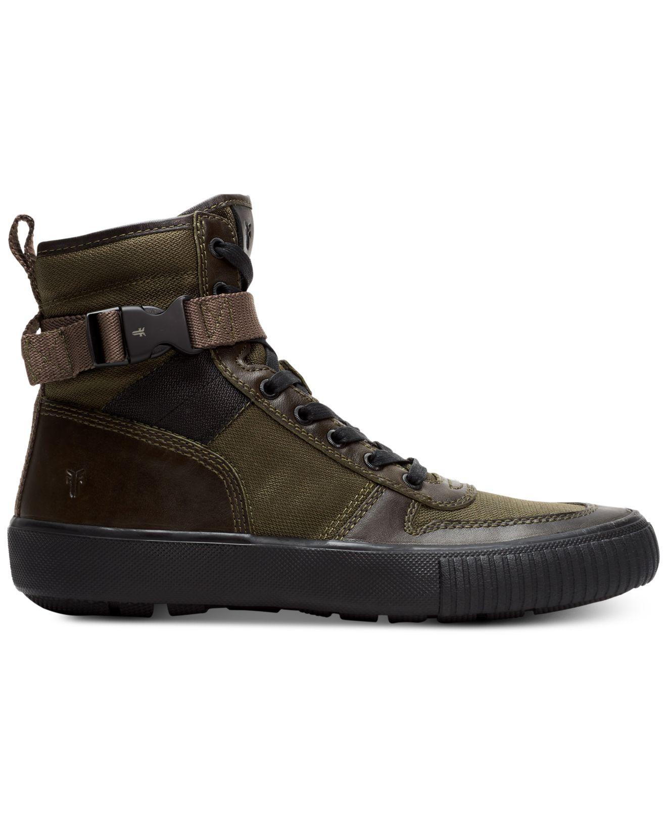 frye combat lace up
