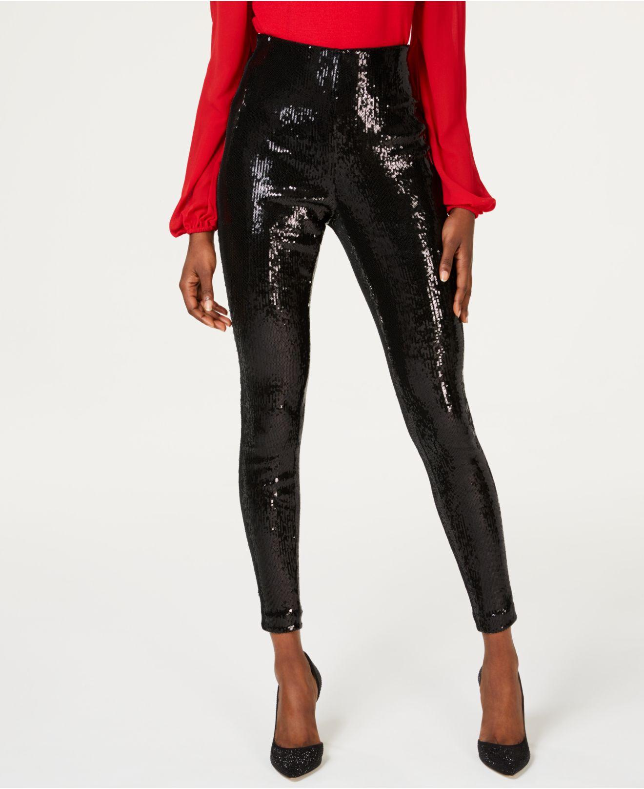 black sequin pants express