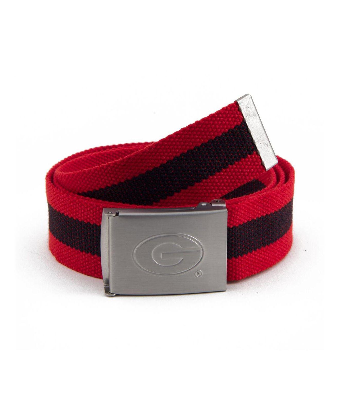 Eagles Wings Bulldogs Fabric Belt in Red for Men Lyst