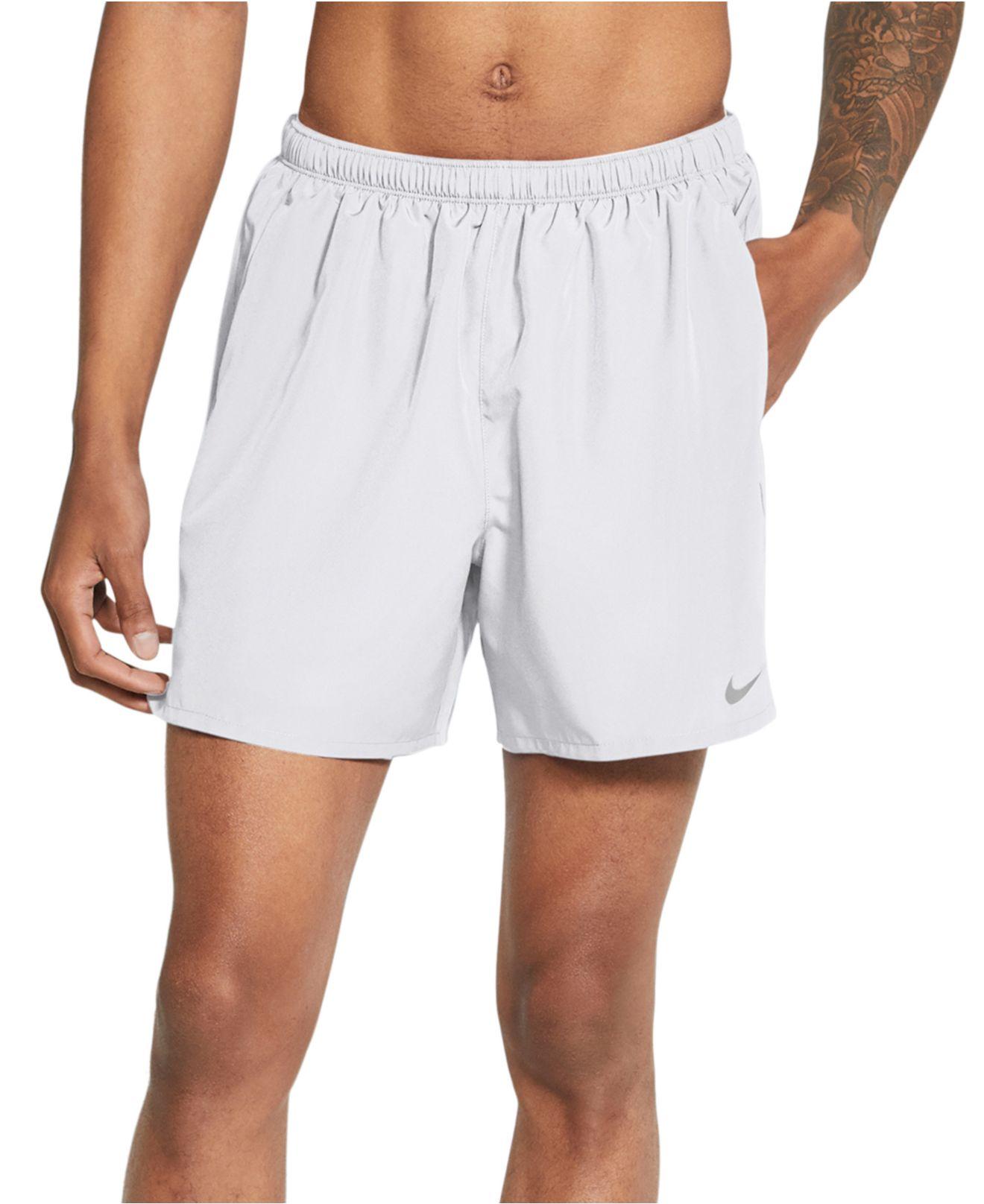 Perfect mix chrysanthemum Nike Challenger Brief-lined 7" Running Shorts in White for Men | Lyst