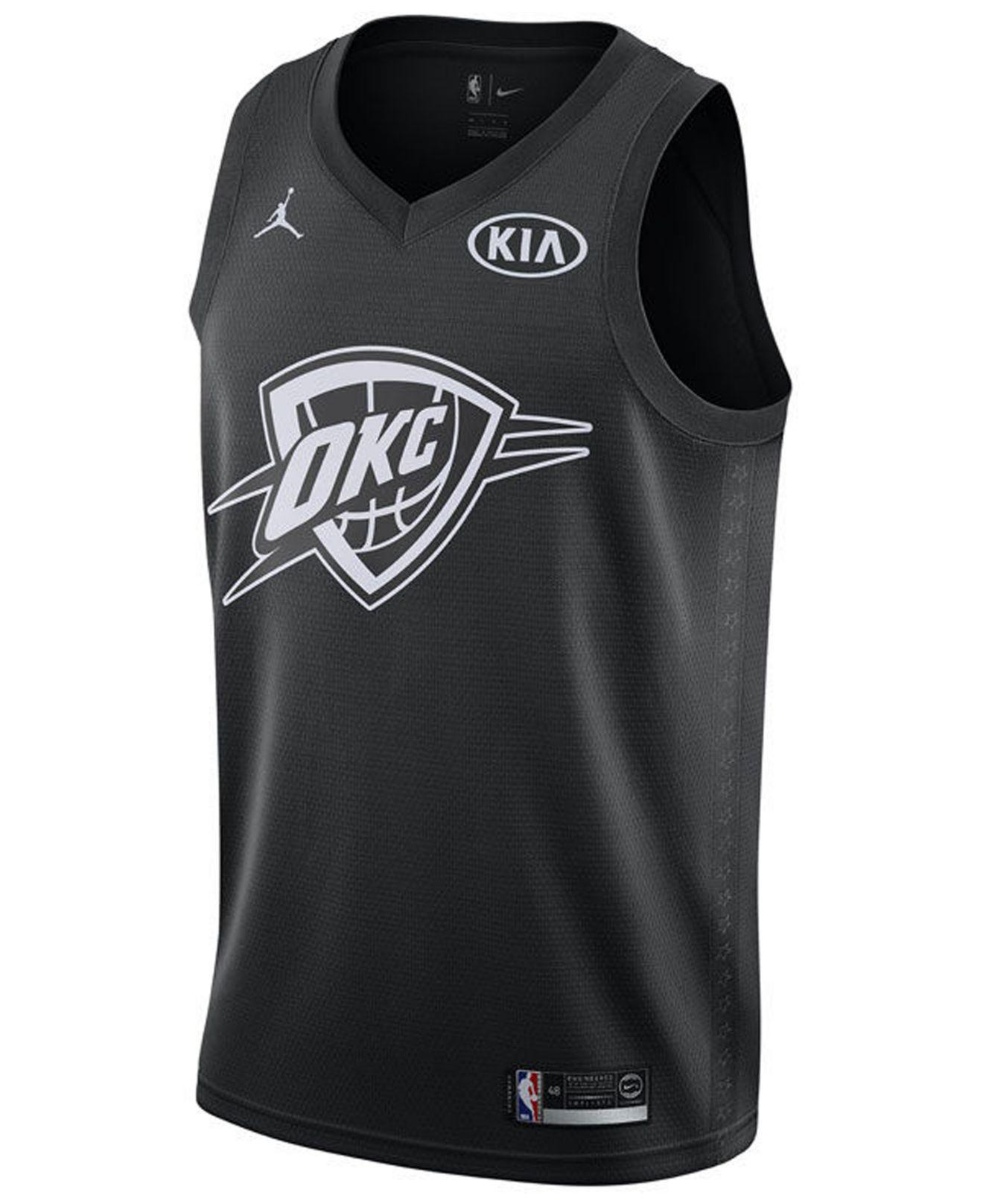 okc thunder black jersey