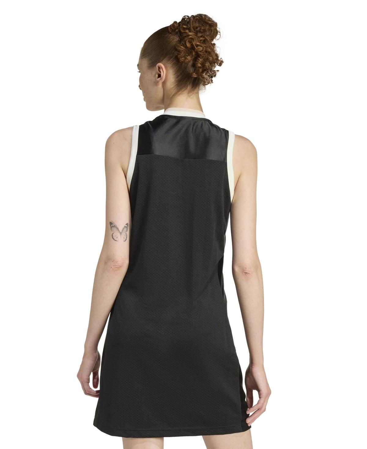 knee length dresses for ladies adidas Women's Originals Premium Crochet Dress