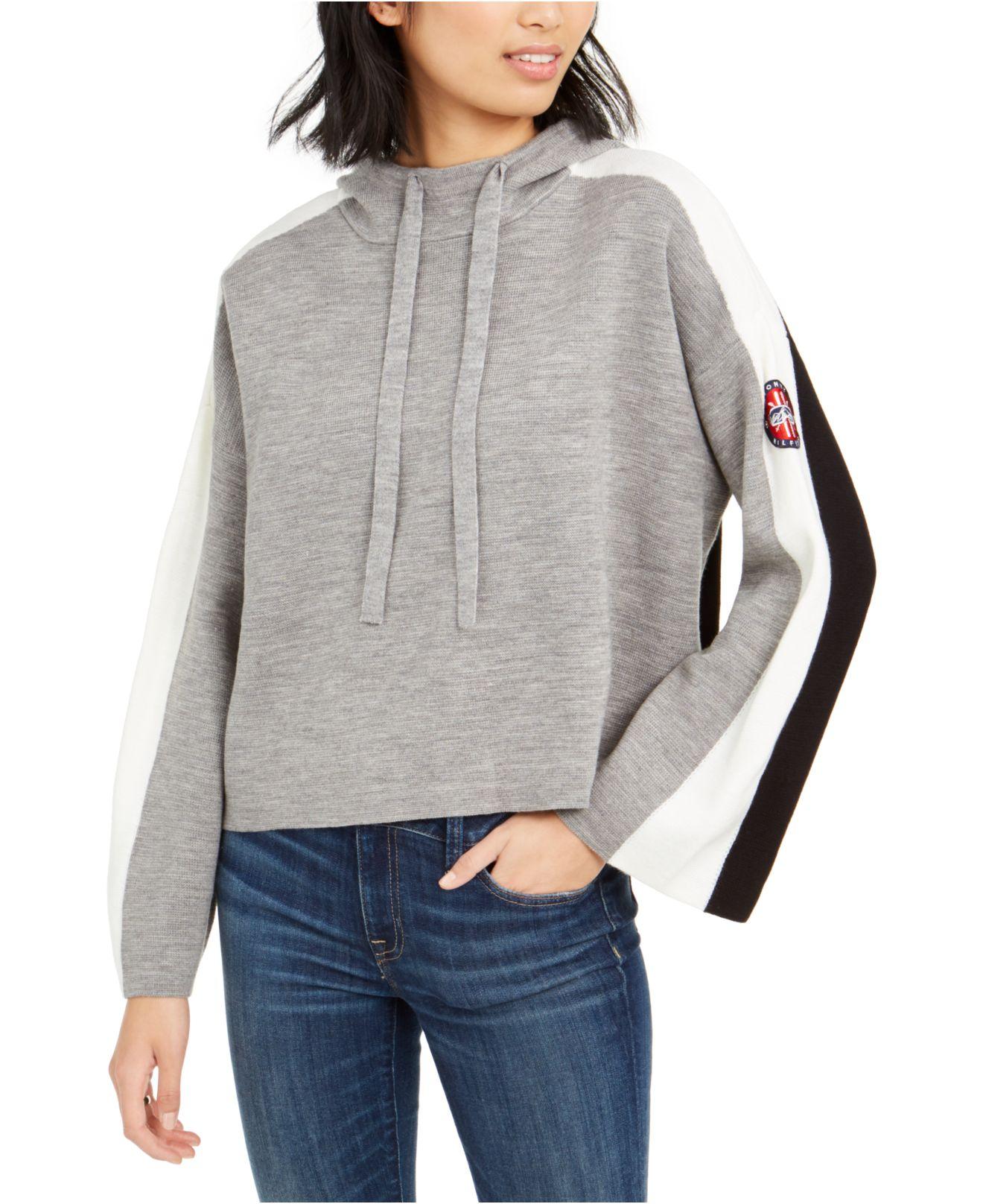 tommy cropped sweater